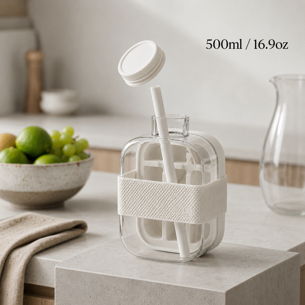 My Crush Cup 2-in-1 Ice Bottle with Straw